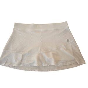Sofibella Womens White Air Flow Tennis Pickleball Skort Size XL
